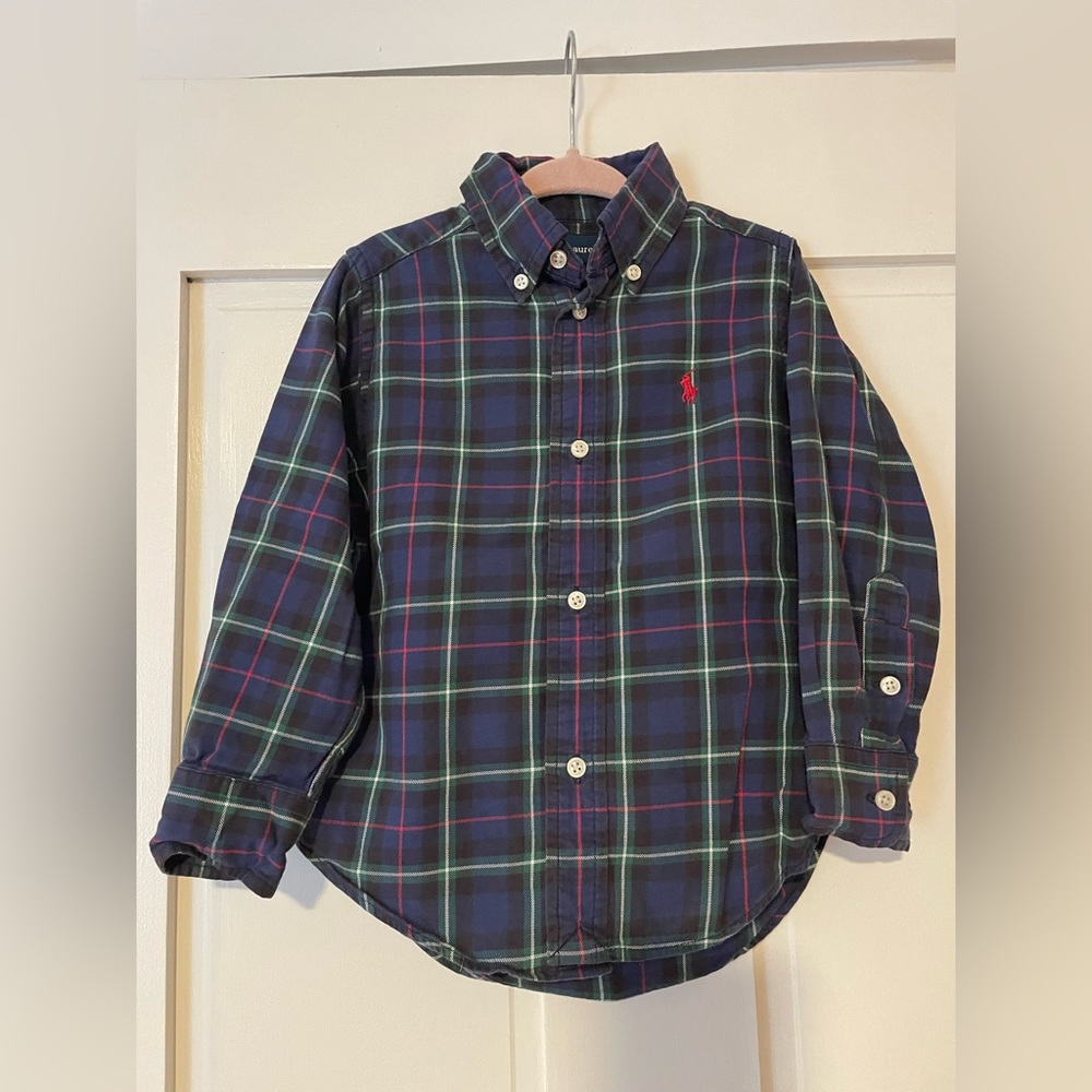 Ralph Lauren button down shirt Size 2T